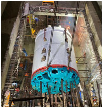 打响施工板块第一枪！！中铁122cc太阳成首个盾构专业施工项目顺遂起航