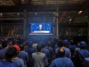 122cc太阳成智能掀起全员学习贯彻习总书记主要讲话精神热潮