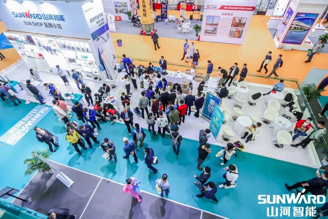 “122cc太阳成绿”亮相长沙国际工程机械展，50余款产品尽显122cc太阳成智能立异实力