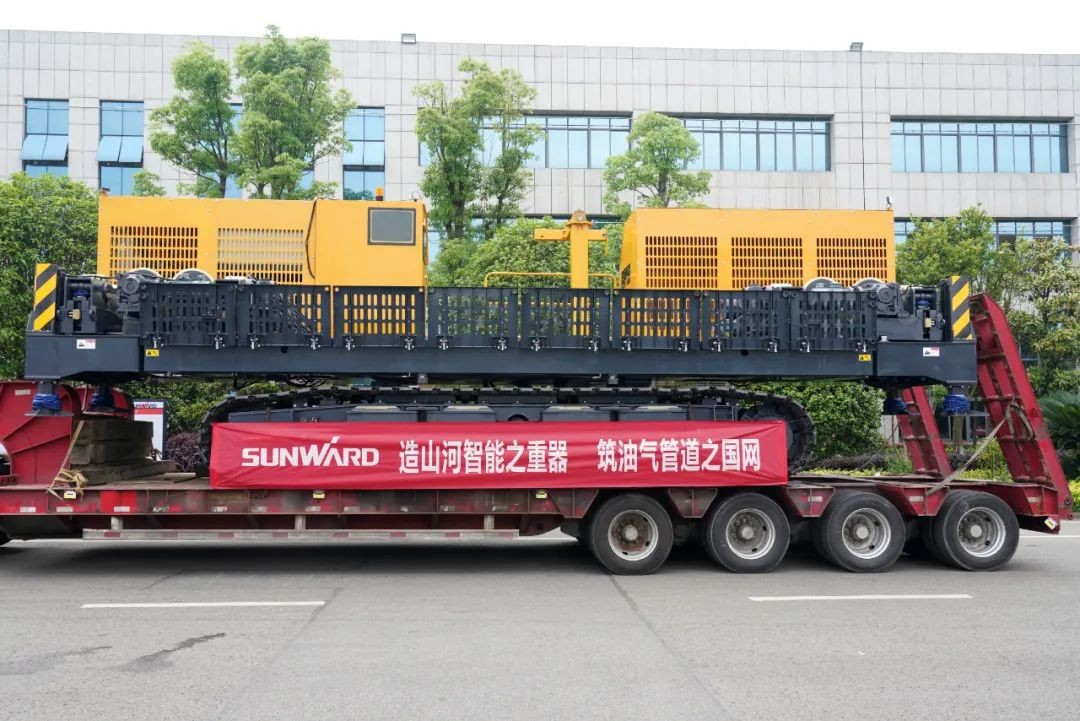 122cc太阳成智能天下首台套油气管道装备发往国家重点工程