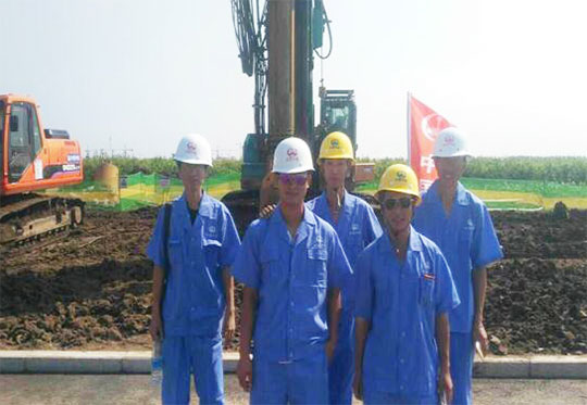 打下“东北第一桩”，，，沈阳帝铂旋挖队火了