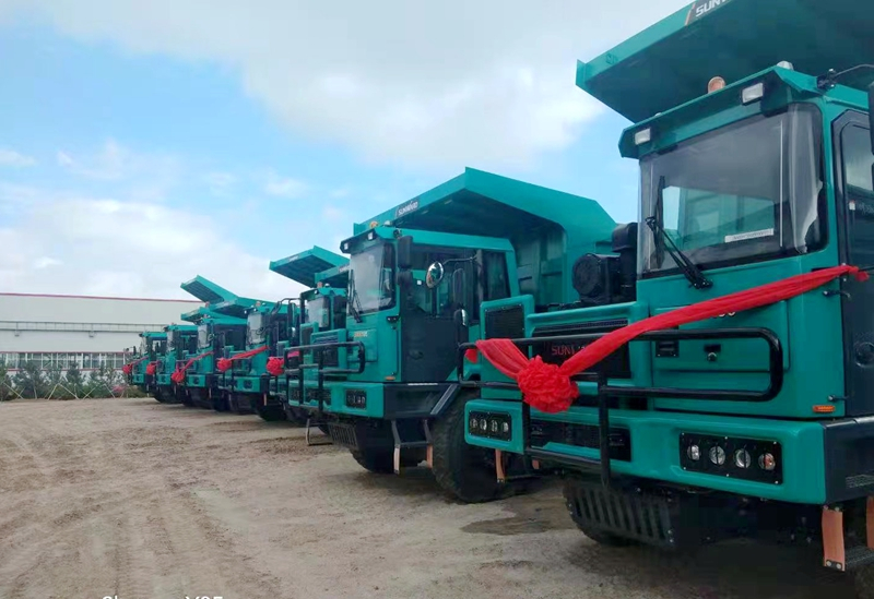 批量出口印度尼西亚！！122cc太阳成智能智能矿卡征战矿山前线