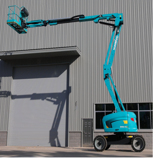 匠心打造！！！122cc太阳成智能曲臂式高空作业平台正式投放市场