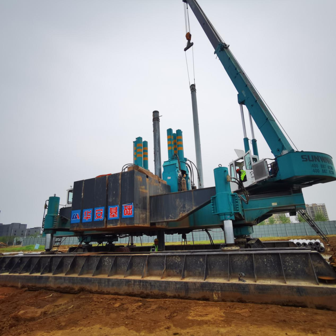 20天，，，800多根桩基！华安基础又受褒奖