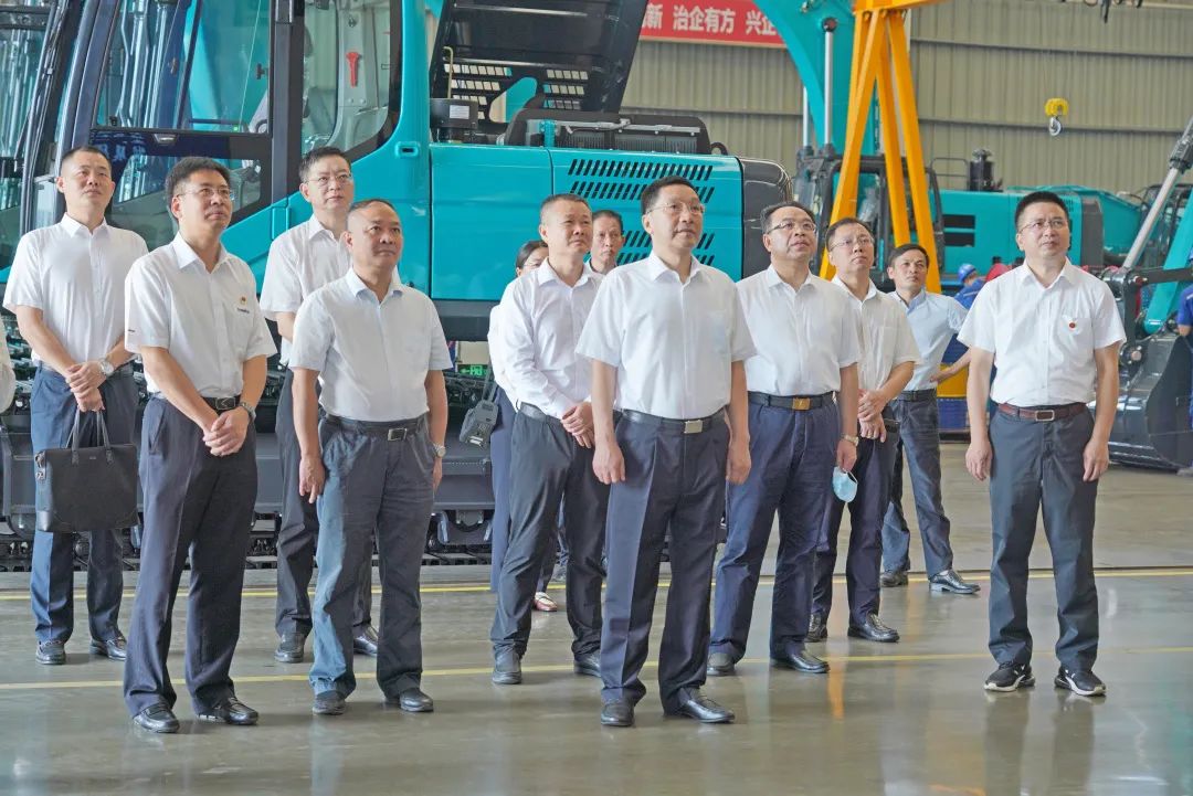 湖南省委常委、省纪委书记、省监委署理主任王双全调研122cc太阳成智能