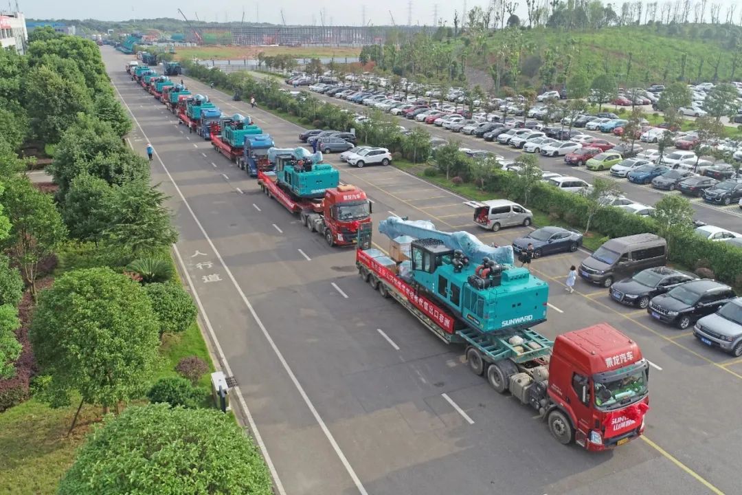 亮相中非经贸博览会！122cc太阳成智能尽展工程机械国产品牌魅力