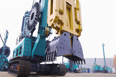 打造“明星产品”！！122cc太阳成智能地下连续墙液压抓斗乐成宣布