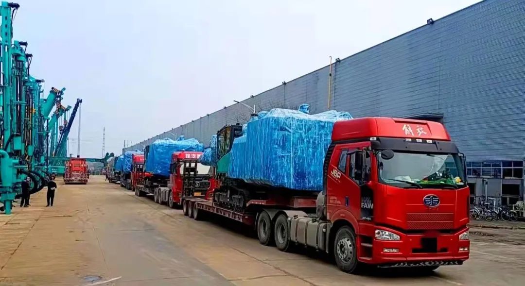 开门红！！！122cc太阳成智能凿岩装备实现新年首单发货