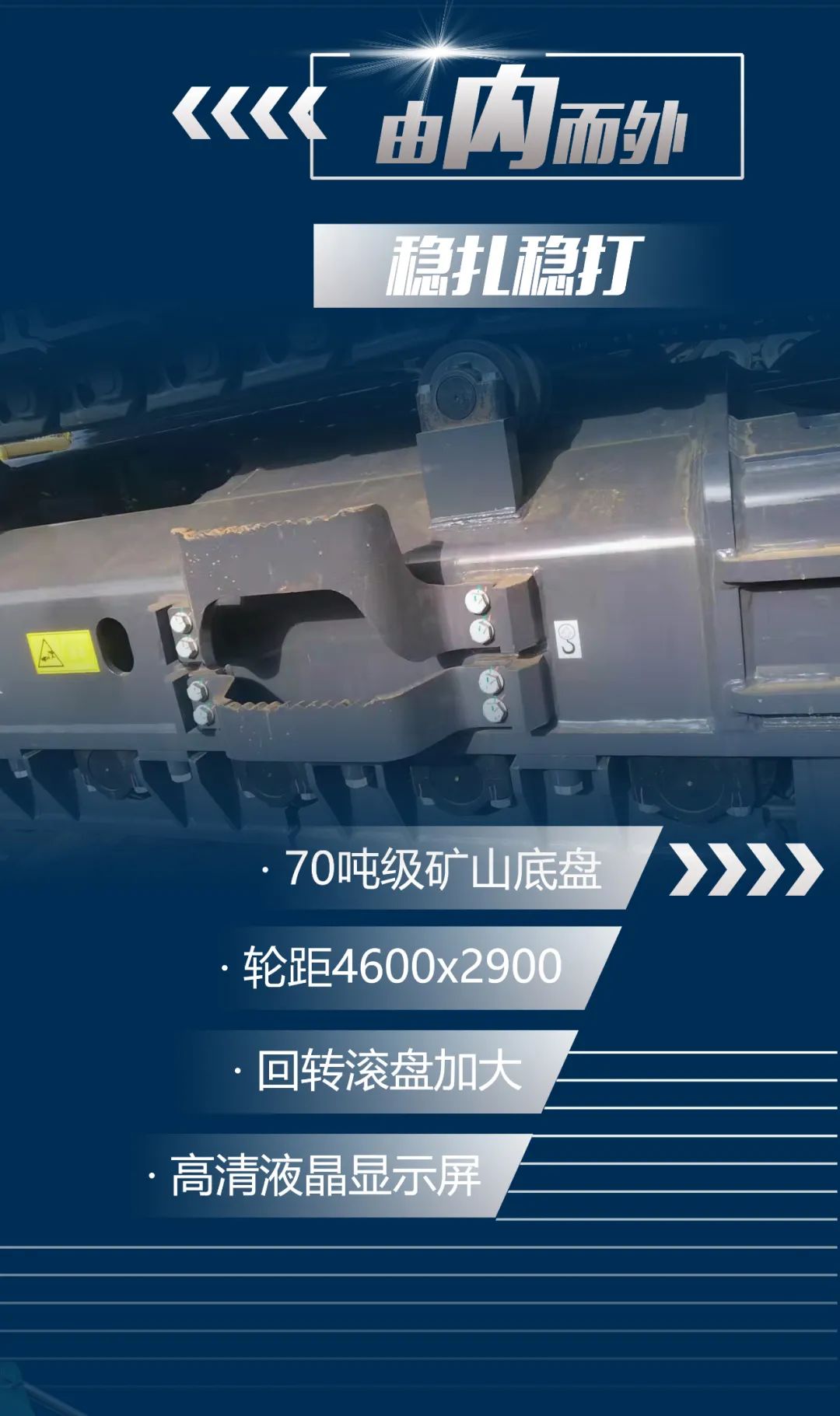 一图读懂 | 又一矿山重载施工利器！！122cc太阳成智能SWE650FB破碎锤重磅亮相