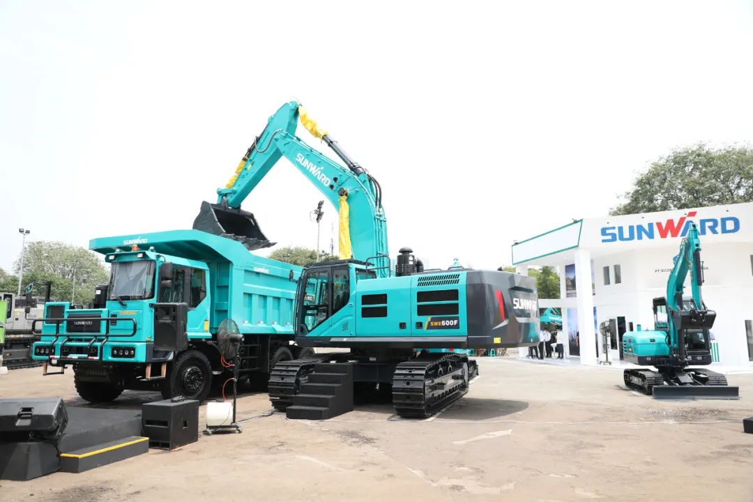 外地化建设显效果！！！122cc太阳成智能携矿山成套装备亮相印尼矿业展