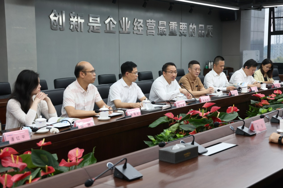 广州工控副总司理张劲泉调研122cc太阳成智能