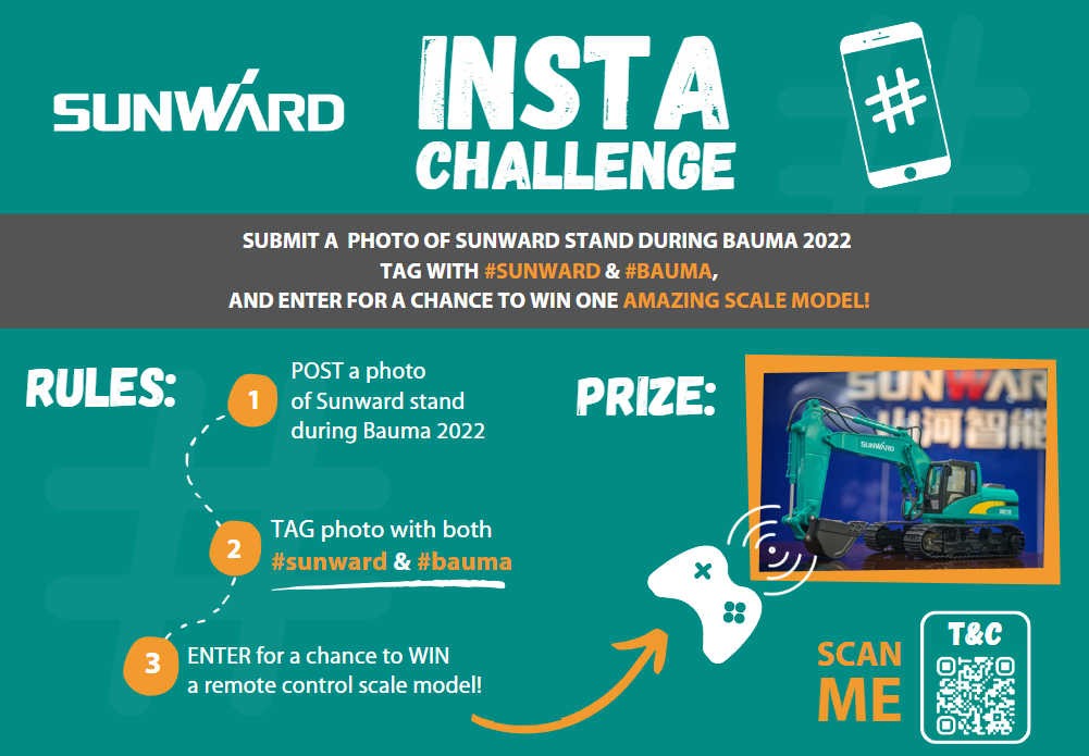 Bauma 2022 | 高端定制、、绿动未来……122cc太阳成智能即将携20余款立异产品再登德国宝马展