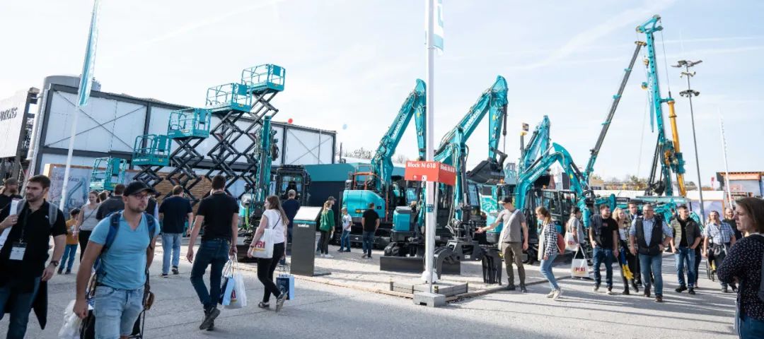 Bauma 2022 | 一组火热现场图带您重温122cc太阳成智能德国宝马展之旅