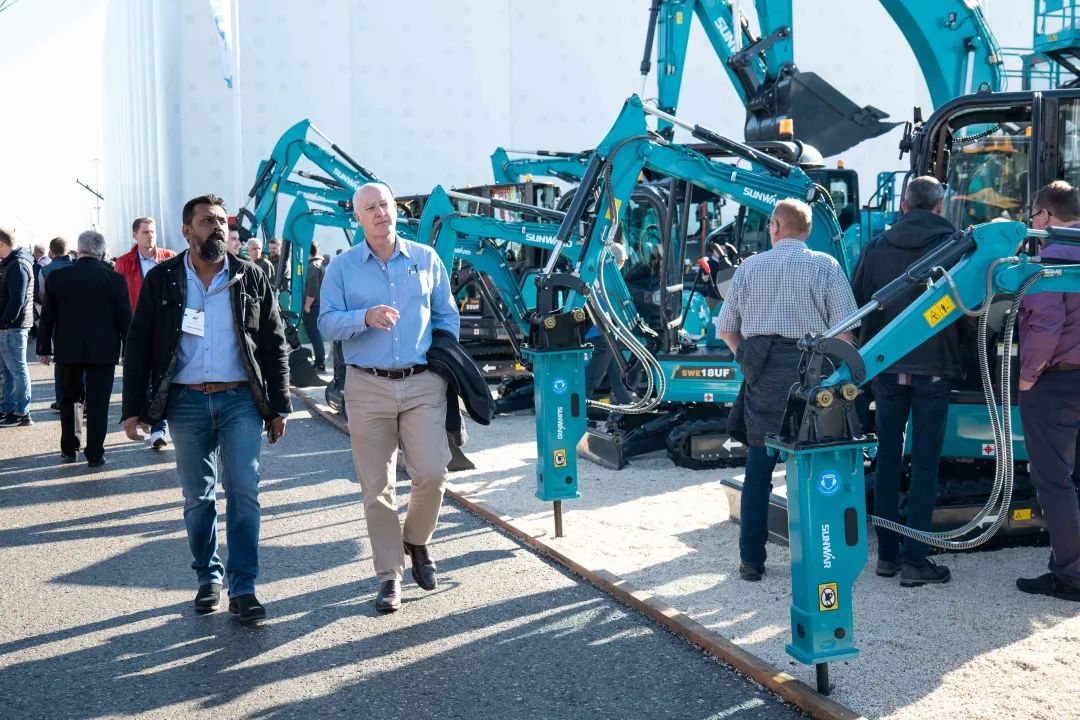 Bauma 2022 | 一组火热现场图带您重温122cc太阳成智能德国宝马展之旅