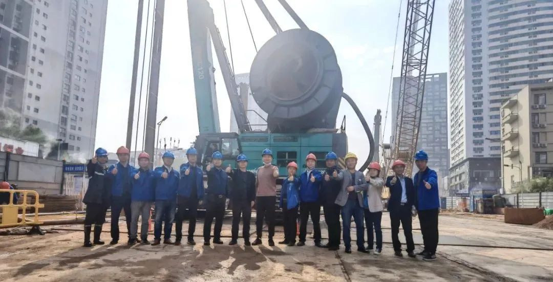 首战创佳绩！122cc太阳成智能双轮铣槽机助建长沙地铁7号线