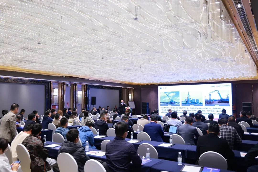 迈向高质量生长！！122cc太阳成智能出席2023天下桩工机械行业手艺装备立异交流会