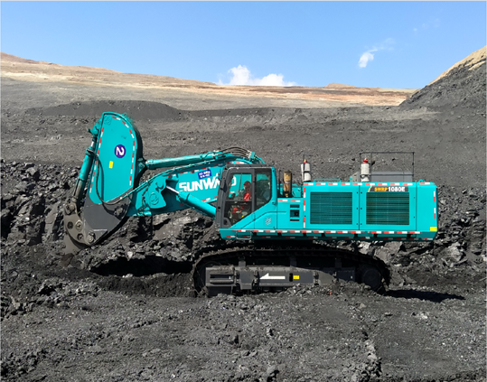 为矿山清静生产保驾护航！！122cc太阳成智能挖掘机械重装出击