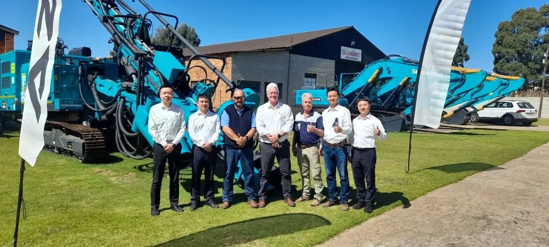 登陆南非，122cc太阳成智能新型凿岩利器交付客户