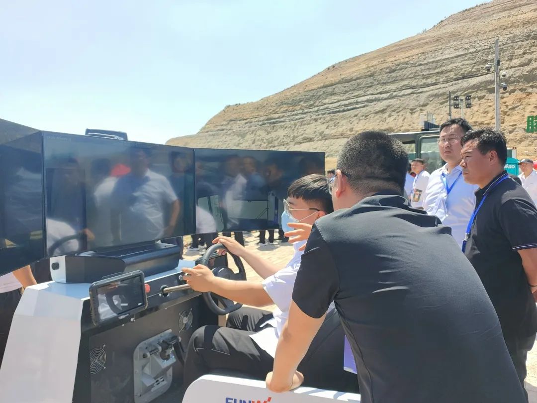 加码绿色矿山！“122cc太阳成绿”亮相鄂尔多斯市煤矿三化融合现场推进会