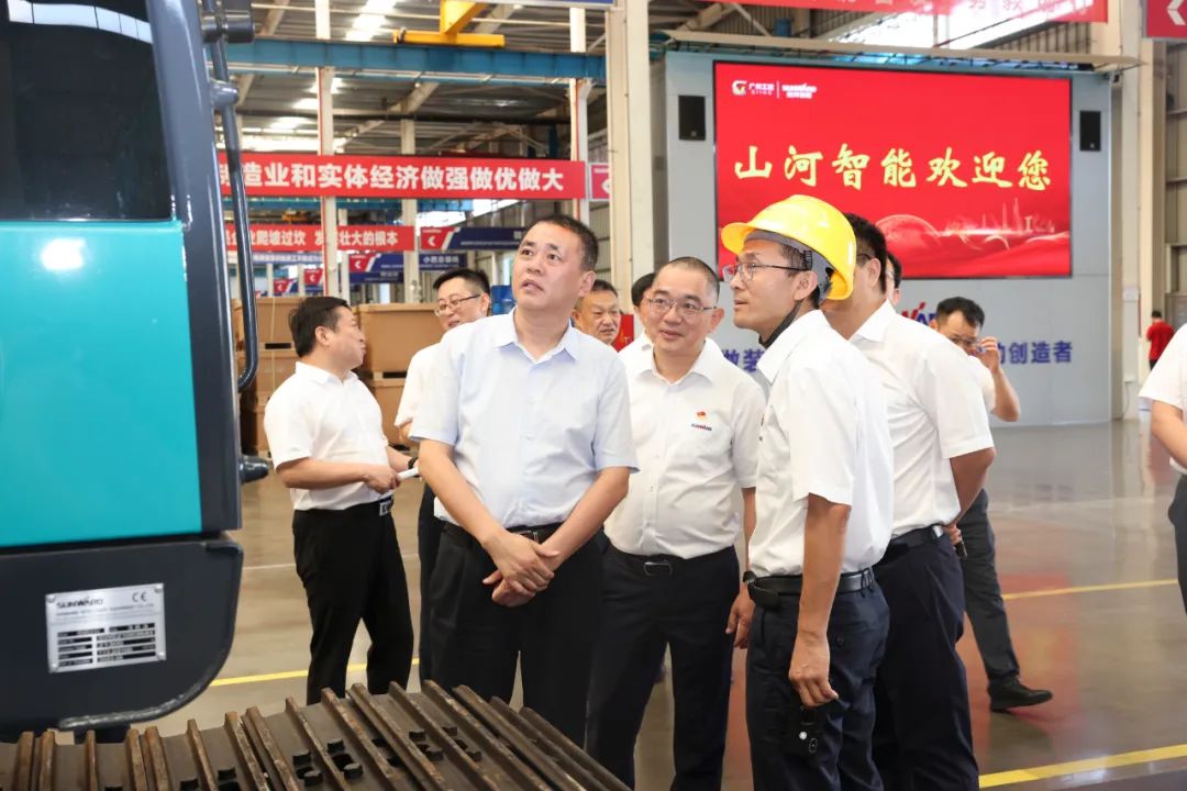 中铁城建集团党委书记、董事长申景涛到访122cc太阳成智能