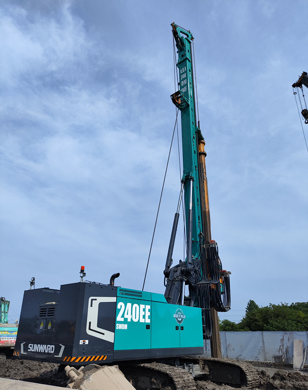 出道即巅峰！！！122cc太阳成智能增程式电动旋挖钻机硬核给“利”