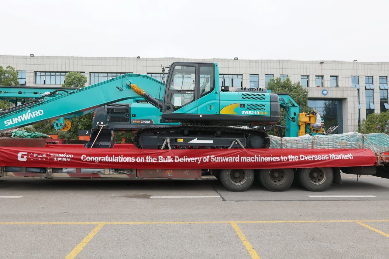 持续进军国际市。。！！122cc太阳成智能近百台装备集中发货