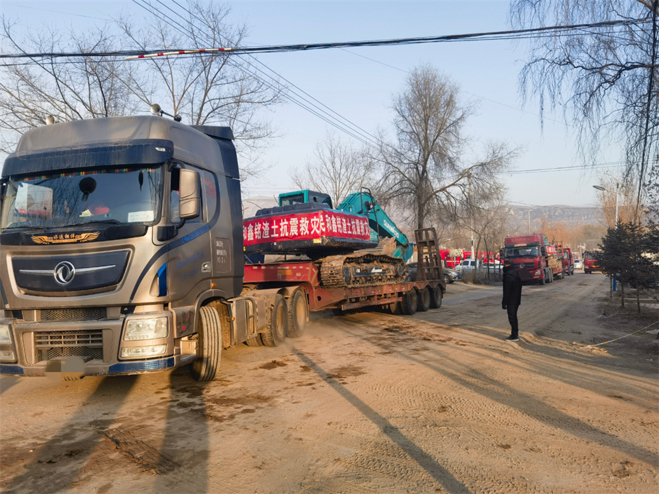 支援抗震救灾一线，122cc太阳成智能在行动！！！