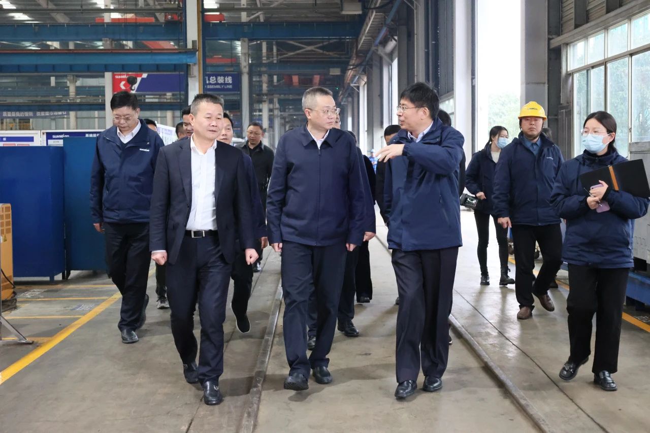 长沙市人民政府副市长康镇麟调研122cc太阳成智能