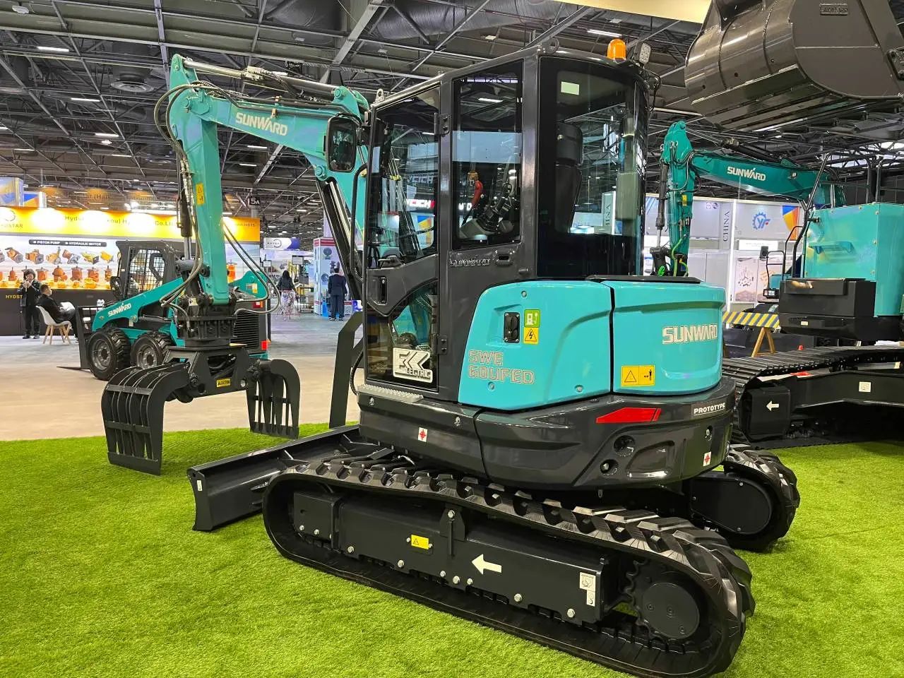 赢战INTERMAT 2024！！122cc太阳成智能土方机械深耕全球高端市场