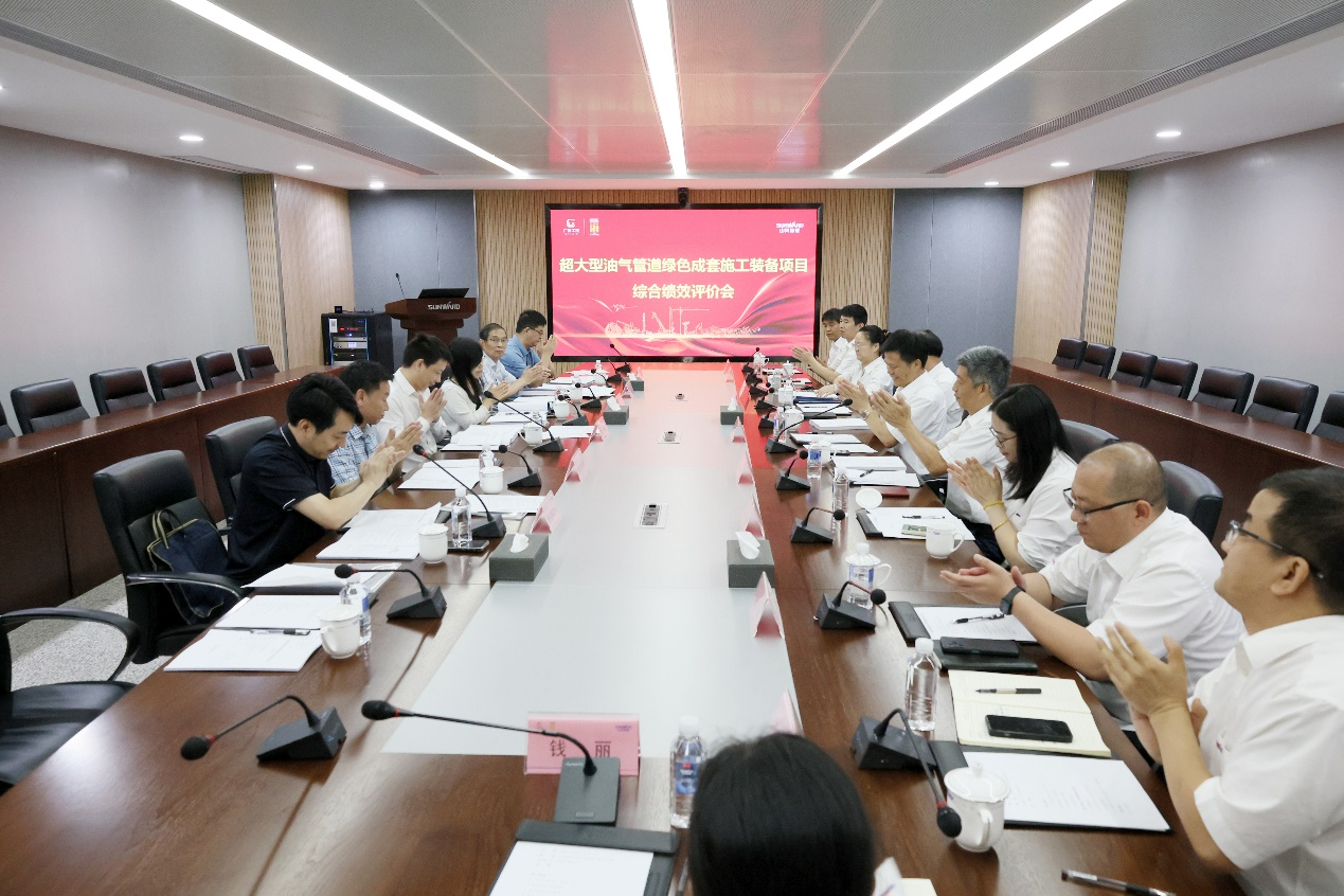 122cc太阳成智能“超大型油气管道绿色成套施工装备”项目顺遂通过验收！！