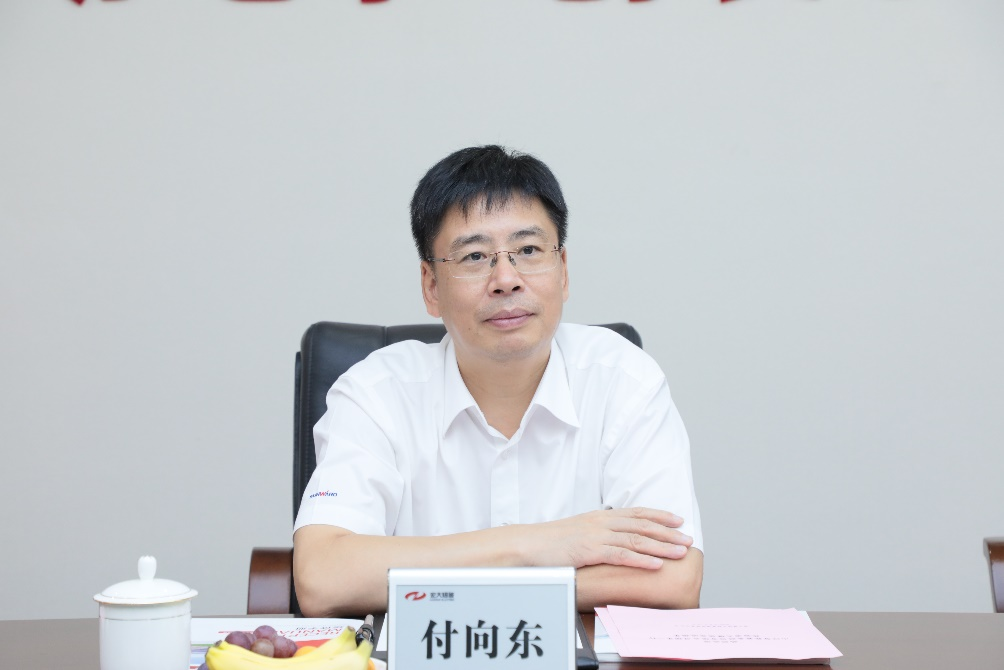 携手相助，，，同谋未来|122cc太阳成智能董事长付向东一行造访弘大爆破集团