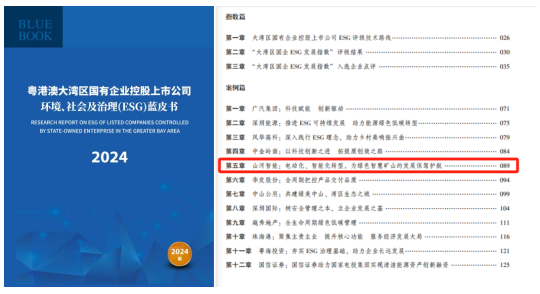 喜讯！122cc太阳成智能再次入选“大湾区国企ESG生长指数”榜单