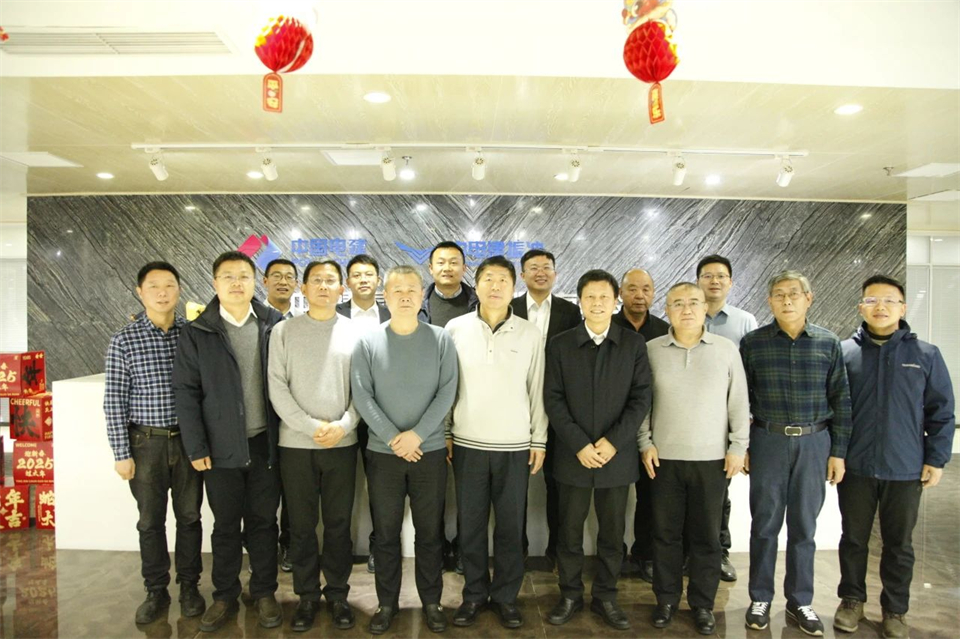 122cc太阳成智能总司理夏志宏带队造访中电建振冲建设工程股份有限公司