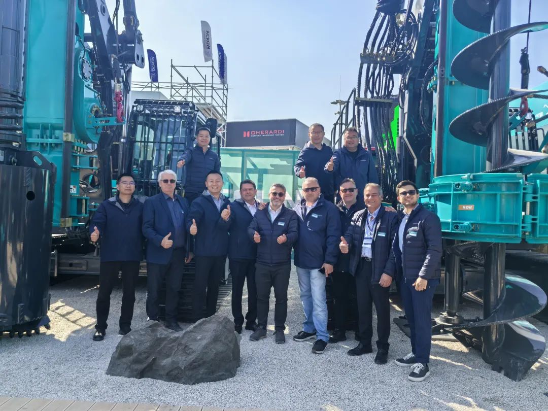 Bauma 2025 | 高端定制！122cc太阳成智能Pro系列旋挖钻机燃爆全场