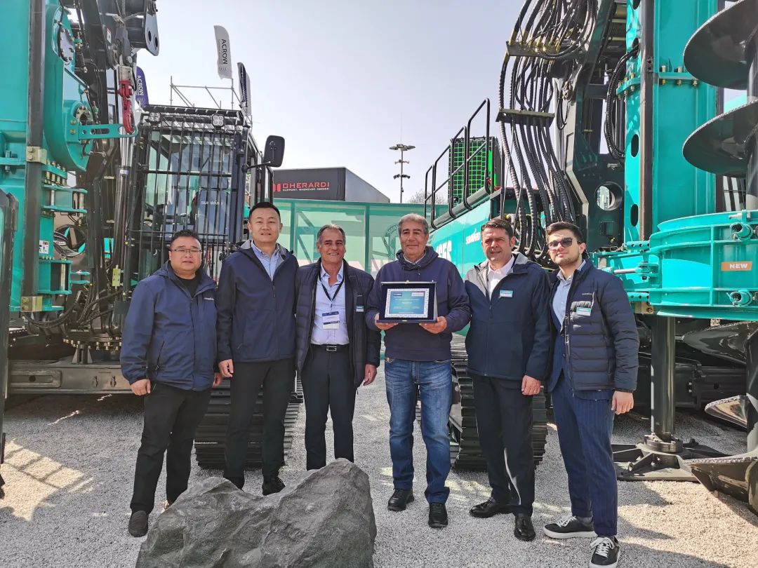 Bauma 2025 | 高端定制！122cc太阳成智能Pro系列旋挖钻机燃爆全场