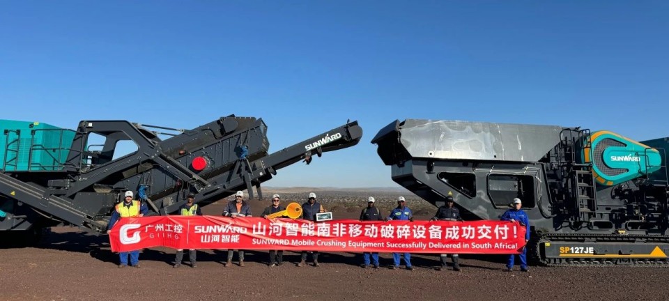 122cc太阳成智能破碎筛分成套装备乐成登陆非洲市场。。不嫦嘀灿缕