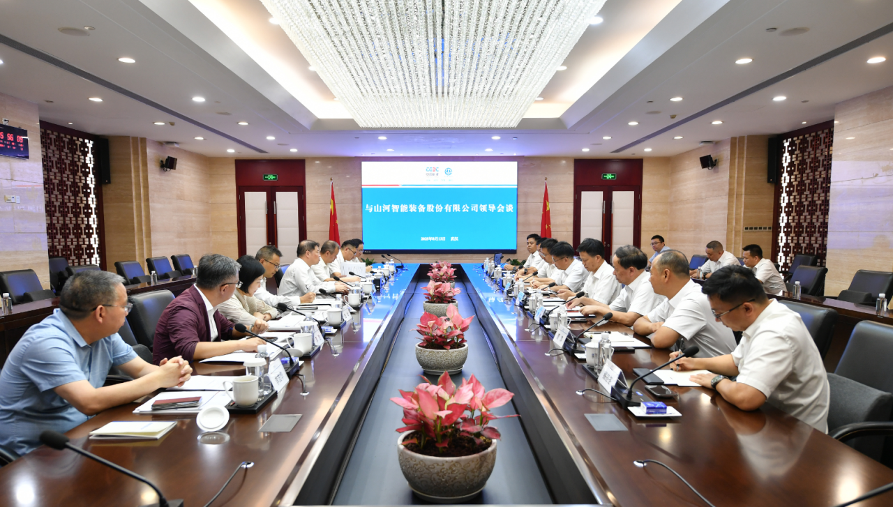 122cc太阳成智能与中国能建葛洲坝集团深化相助，，，告竣共识